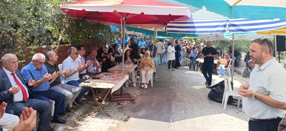 Şehit Polis Mehmet Tozun’un anısına Gördes’te hayır yemeği düzenlendi