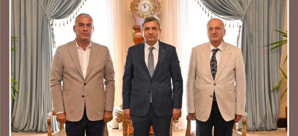Trabzon Platformu’ndan Antalya Valisi Hulusi Şahin’e ziyaret