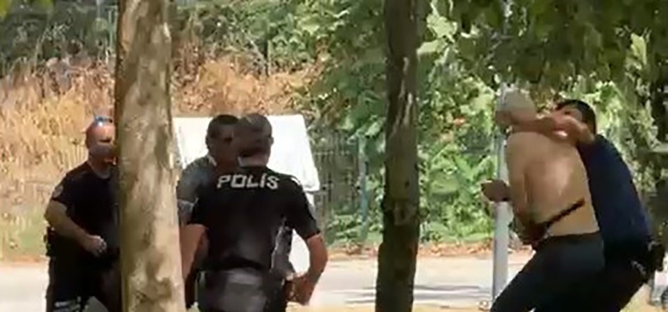 Turgutlu’da film sahnelerini aratmayan anlar