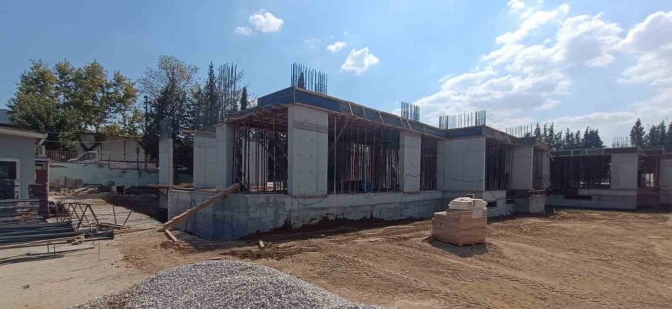 Yunusemre Mesleki Eğitim Merkezi’nin inşaatı yüzde 50 tamamlandı