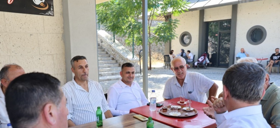 Başkan Balaban Akgedik’te vatandaşları dinledi