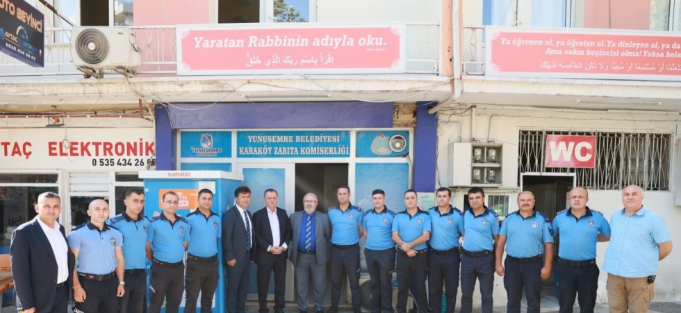 Başkan Balaban zabıtayı unutmadı