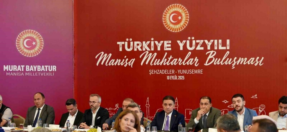 Baybatur, kamu kurumlarının il müdürleri ile muhtarları buluşturdu