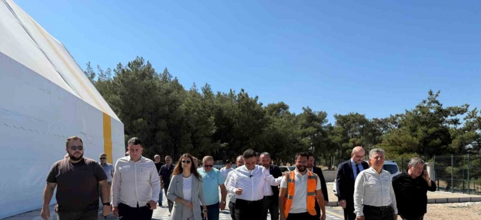 Baybatur Soma’da yatırımları yerinde inceledi