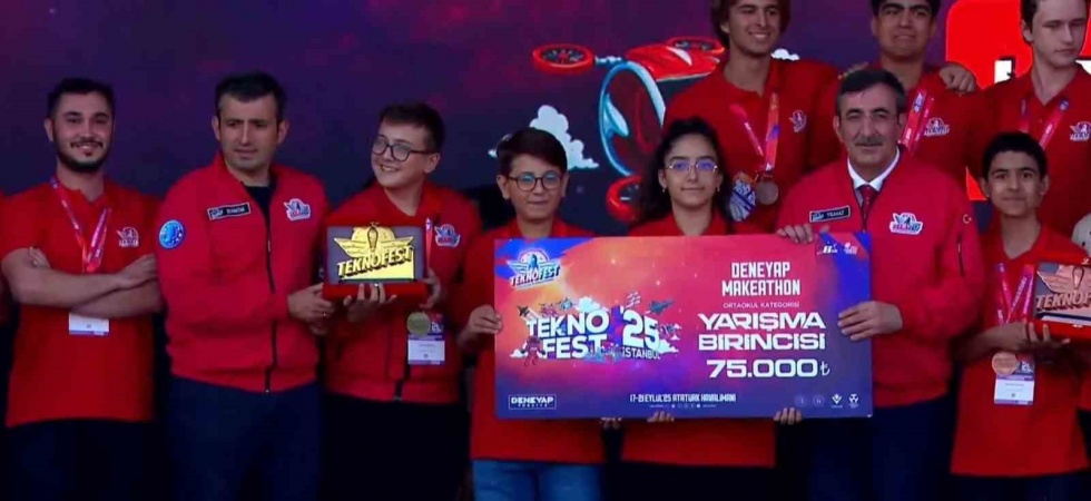 Bilim Yunusemre öğrencileri TEKNOFEST’te birinci oldu