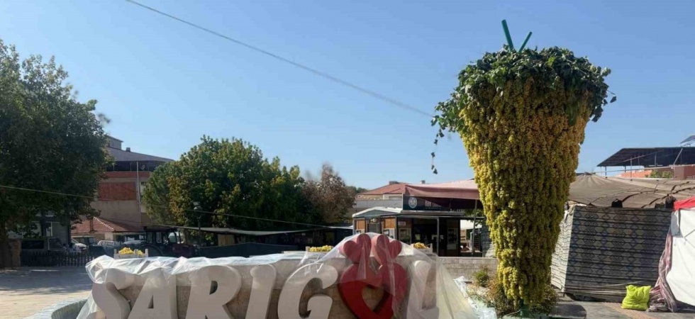 Dev üzüm salkımı festivale damga vurdu