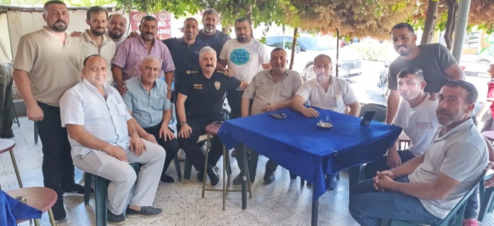 Emniyet Müdürü Aktaş Kazım Karabekir Mahallesinde vatandaşlarla buluştu