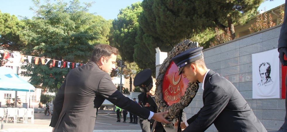 Kula’nın kurtuluşunun 103. yılı etkinlikleri başladı