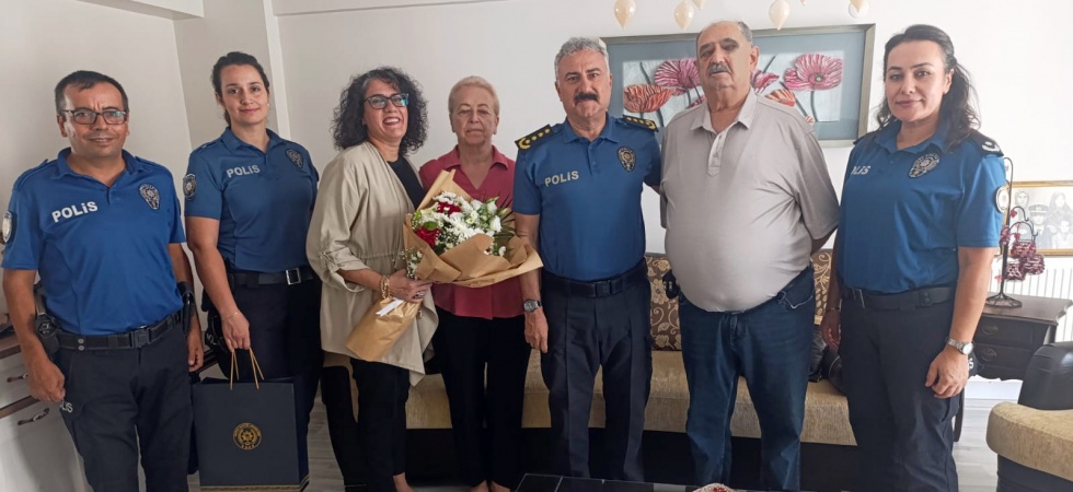 Manisa Emniyet Müdürü Fahri Aktaş’tan Emekli Emniyet Müdürüne Ziyaret