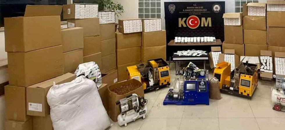 Manisa’da 35 şahıs kaçakçılık operasyonlarında gözaltına alındı