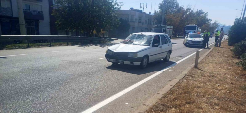 Salihli’de otomobilin çarptığı kadın hayatını kaybetti