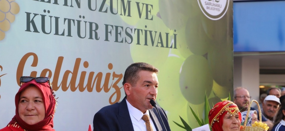 Saruhanlı 18. Üzüm Festivali ile renklendi