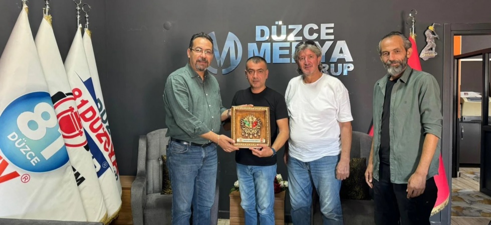 TGF Heyetinden Düzce Gazeteciler Cemiyetine ziyaret