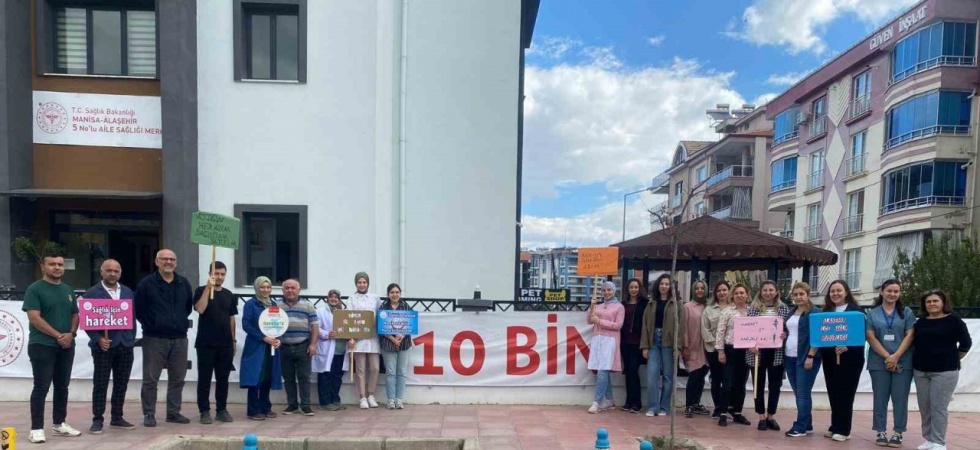 Alaşehir’de ’Dünya Yürüyüş Günü’ etkinliği