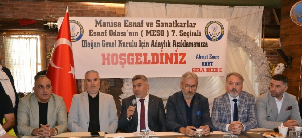 Başkan adayı Emre Kurt proje üretmek için kolları sıvadı