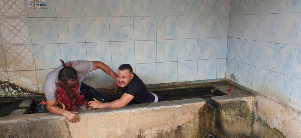 Düğüne geç kalana sulu ceza