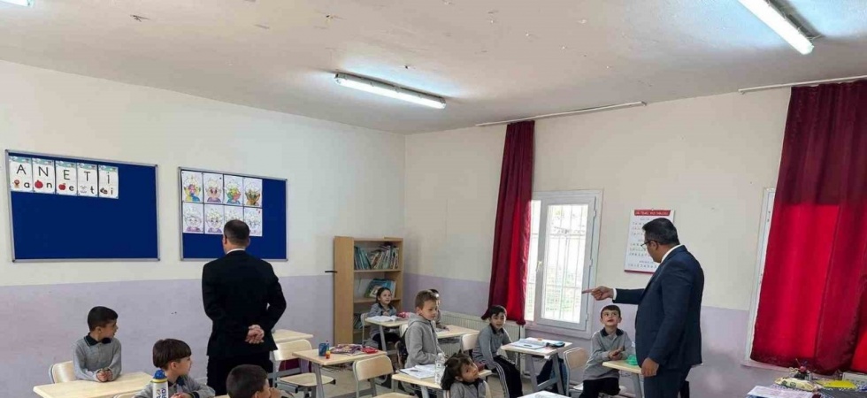 Kaymakam Dalak’tan okullarda inceleme