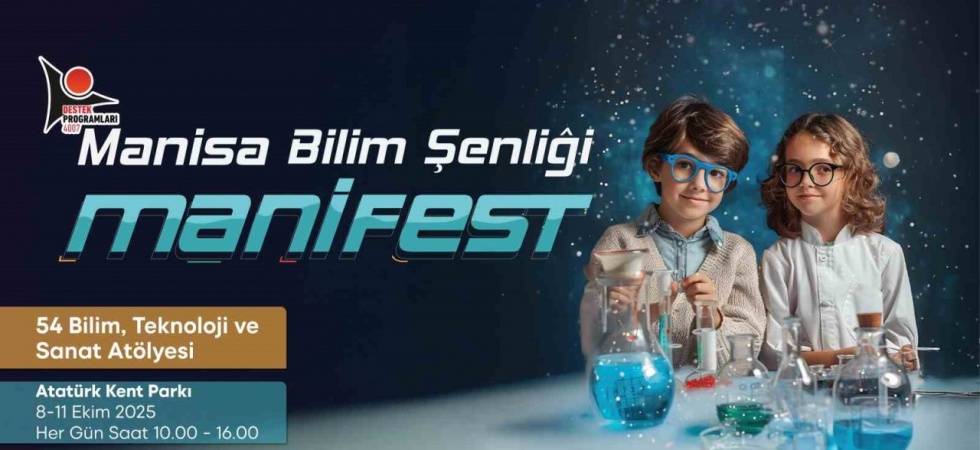 MANİFEST bilim şenliği başlıyor