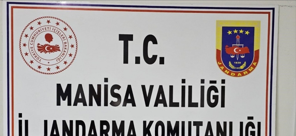 Manisa Jandarmadan zehir tacirine darbe