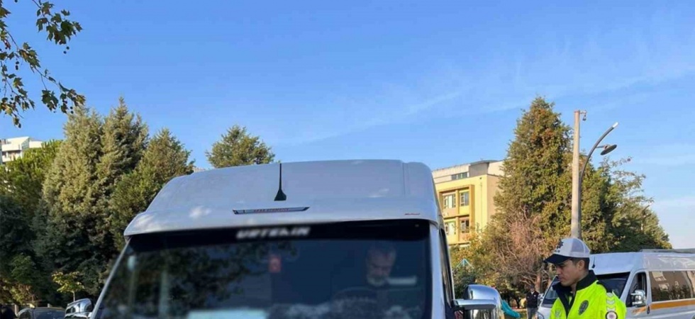 Manisa’da okul servis araçlarına sıkı denetim
