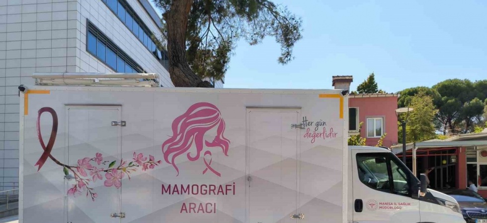 Manisa’nın mobil mamografi aracı Türkiye birincisi oldu