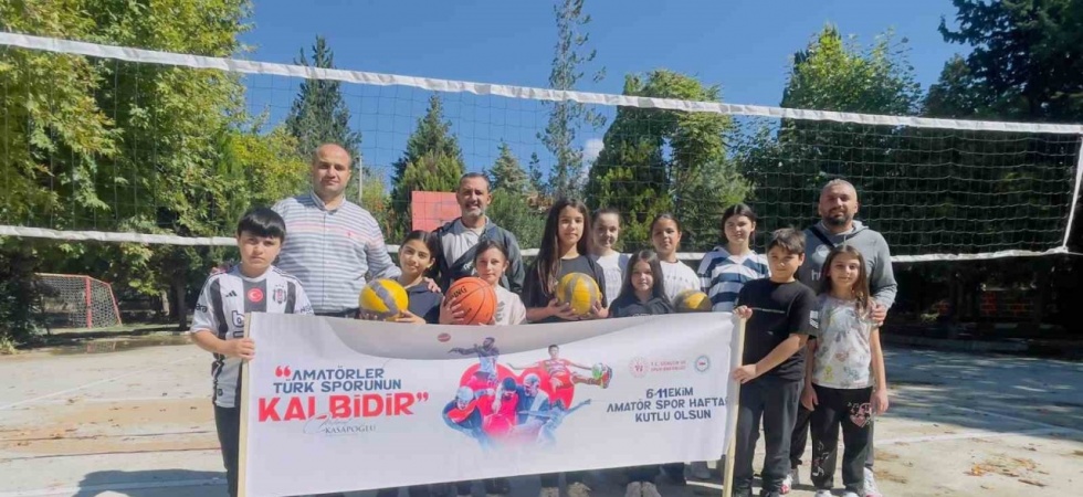 Sarıgöl’de okullar spora doydu