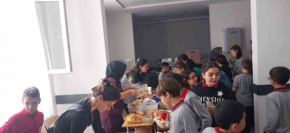 Sarıgöllü öğrencilerden Gazze’deki çocuklara destek