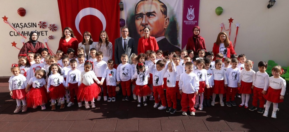 Şehzadeler Belediyesi çocuk Evlerinde Cumhuriyet coşkusu