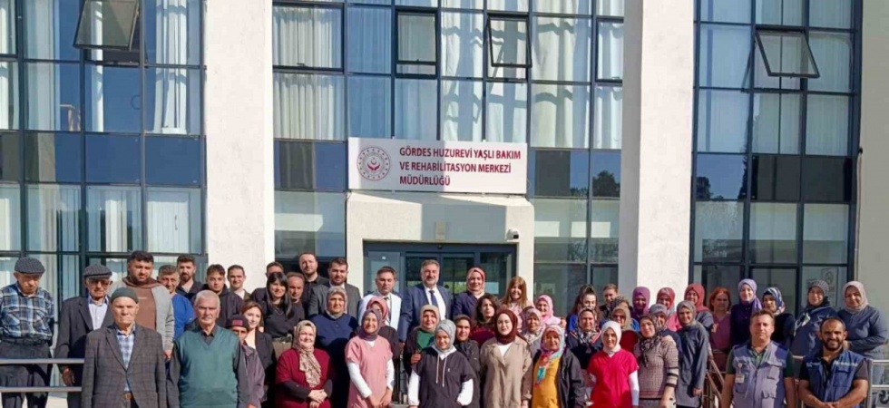 Gördes Huzurevi’nde ’Engelsiz işgücü’ buluşması