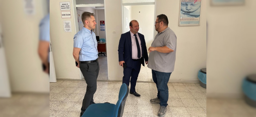 İL SAĞLIK MÜDÜRÜNDEN KÖY ZİYARETLERİ