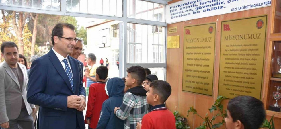 Kaymakam Güldoğan’dan eğitim turu