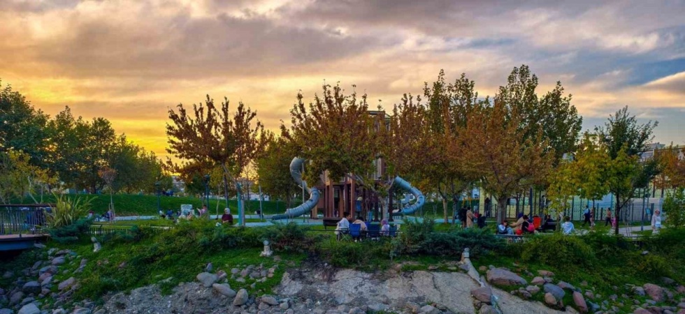 Kent Park’ta sonbahar büyüsü