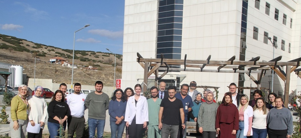 Kula Devlet Hastanesi’nde gerçeğini aratmayan deprem tatbikatı