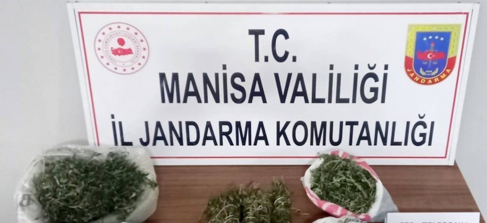 Manisa jandarmasından uyuşturucu operasyonu: 3 tutuklama