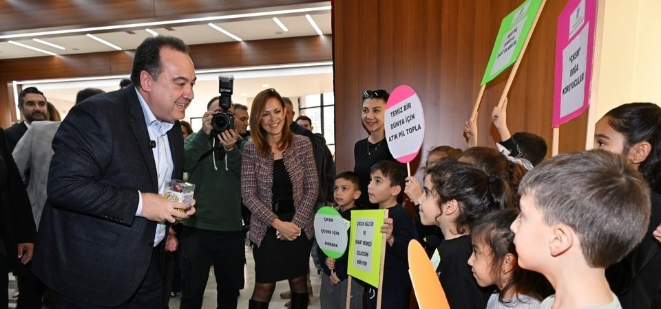 Manisa’da Atık Pİller Fidana Dönüşüyor