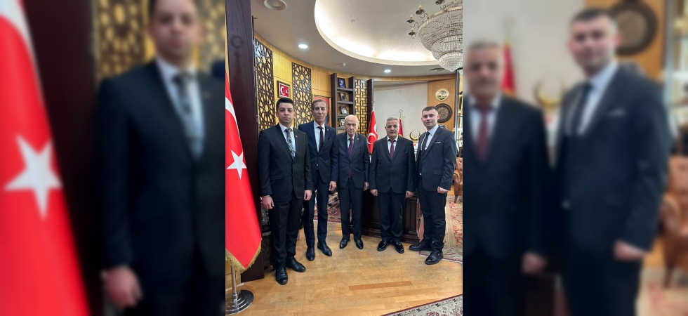 MHP Şehzadeler İlçe Başkanı Şener Özten Genel Başkan Devlet Bahçeliyi Ziyaret etti.