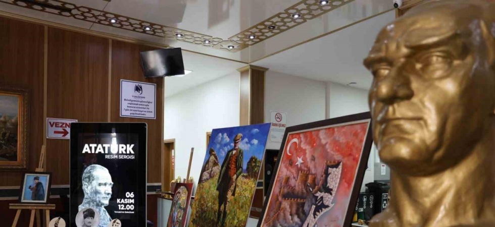 Yunusemre’den Atatürk anısına anlamlı sergi