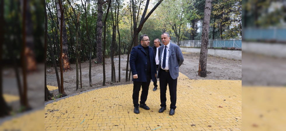 BAŞKAN BALABAN EMEKLİ KAFE’DE SÜREN ÇALIŞMALARI İNCELEDİ