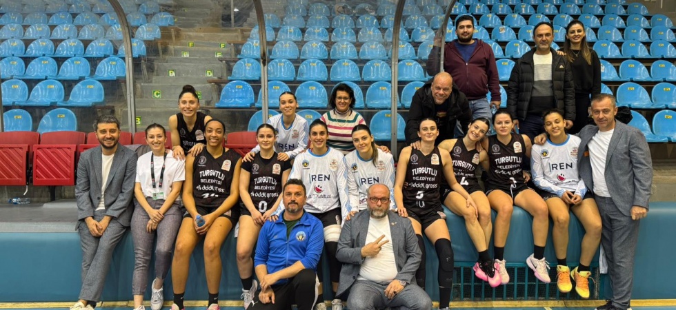 Edirne Deplasmanın Galibi Turgutlu Belediyesi Kadın Basketbol Takımı