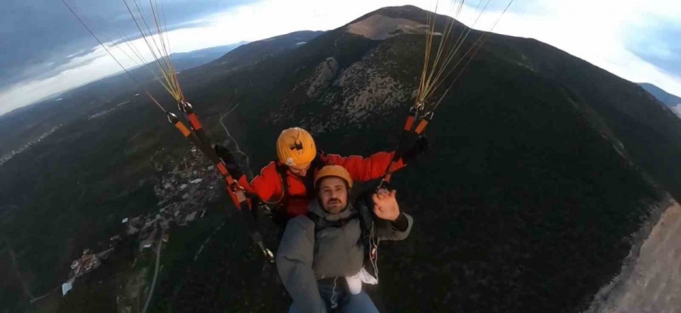 Engelleri aşmak için gökyüzüne çıktılar