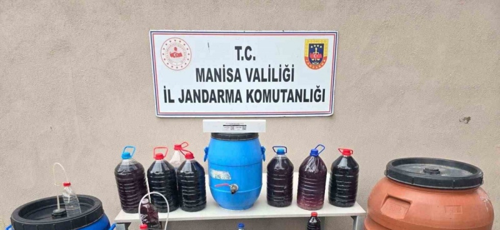 Manisa’da yılbaşı öncesi kaçak içki operasyonu