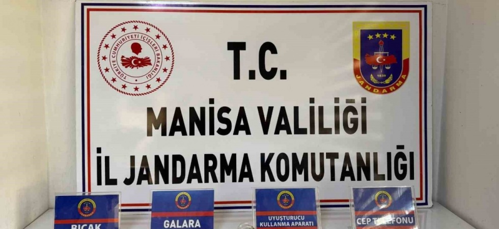 Salihli’de ikamete uyuşturucu operasyonu