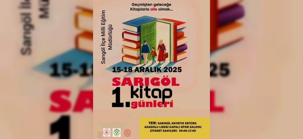 Sarıgöl’de ilk kez Kitap Fuarı düzenleniyor