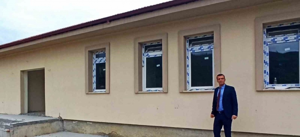 Sarıgöl’de yarım kalan okul projesi hızla tamamlanıyor