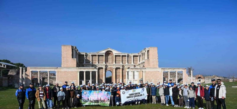 ‘Tarihi Kentin Umutlu Çocukları’ Kula-Salihli UNESCO Jeoparkı’nda buluştu