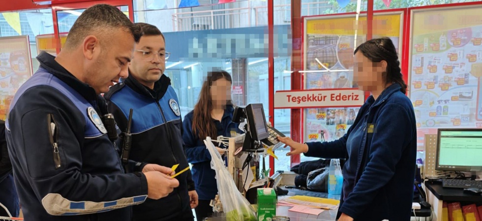 Turgutlu Zabıtasından Zincir Marketlere Denetim