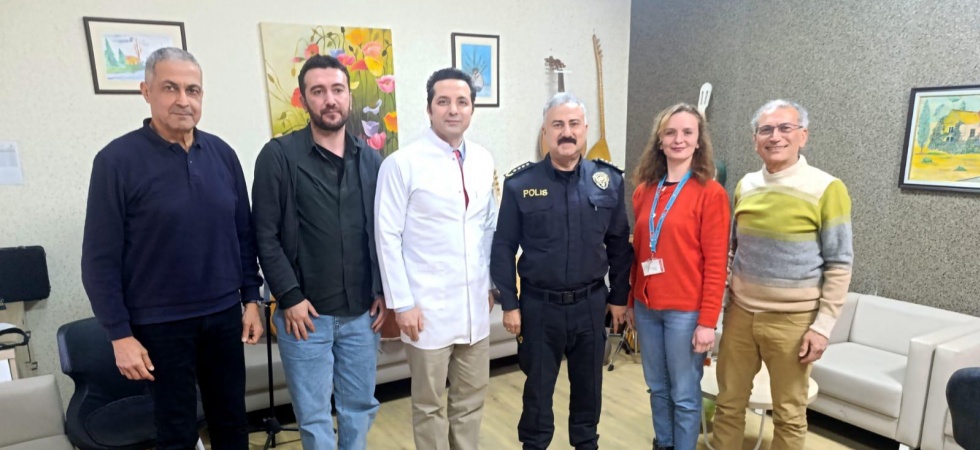 İl Emniyet Müdürü Fahri Aktaş’tan Ruh Sağlığı ve Hastalıkları Hastanesi’ne Ziyaret