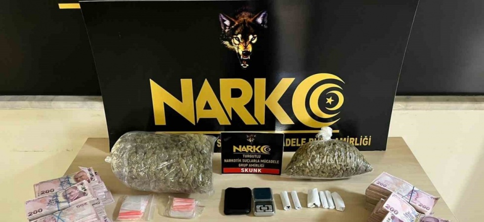 Turgutlu’da uyuşturucuyla mücadele kapsamında 2025 yılında 100 şahıs tutuklandı