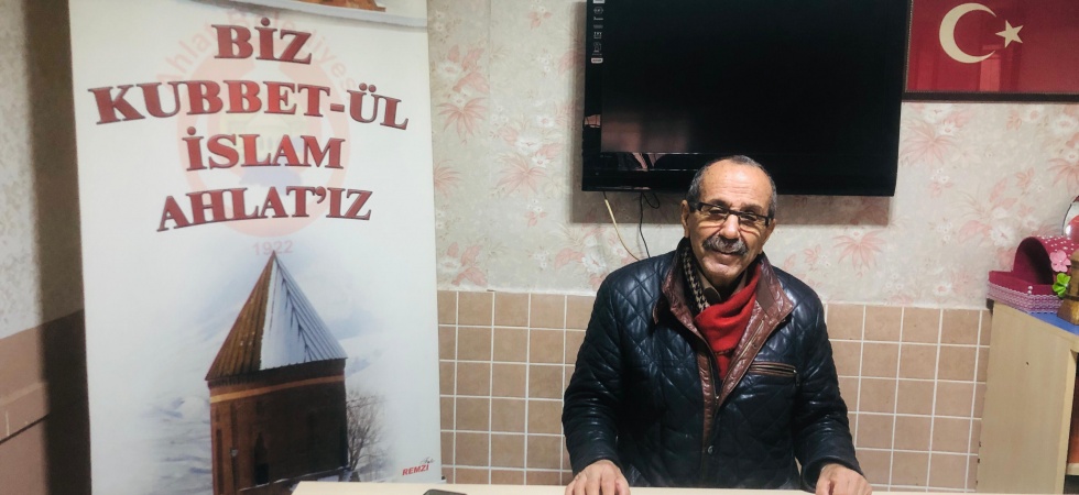 Manisa Ahlat Sosyal Dayanışma Kültür Derneği Başkanı İbrahim Behlül Şerefoğlu projelerini açıkladı