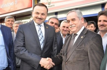  Başkan Ergene'ye Milletvekili Berber'den Zafer Ziyareti